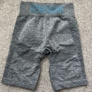 Gymshark Flex High-Rise Bike Shorts - Charcoal Gray